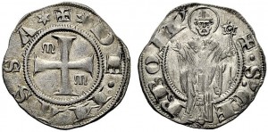 Figura 7: Zecca Massa di Maremma Repubblica (1317--1319 circa) Grosso da 20 denari. Prov. Asta NAC 68, 4 dicembre 2012, lotto 46.